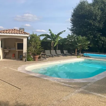 Prignac En Medoc-maison-6 Pers-3ch-piscine Chauffee *